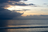 Storms along the beach