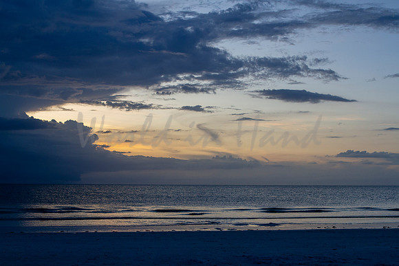 Storms along the beach