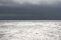 Dark ominous storm clouds
