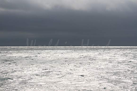 Dark ominous storm clouds