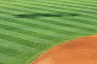 Baseball infield and outfield