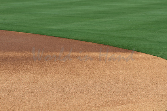Baseball infield and outfield