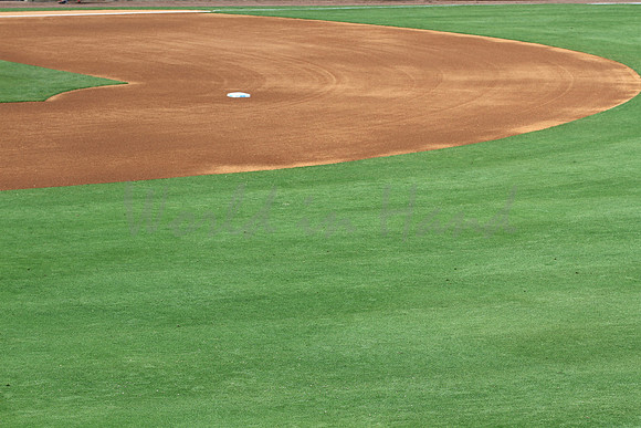 Baseball infield and outfield