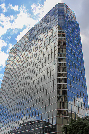 Reflections on buildings