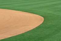 Baseball infield and outfield